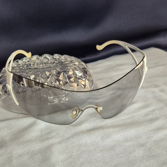 Versace White Sunglasses - Picture 2 of 4